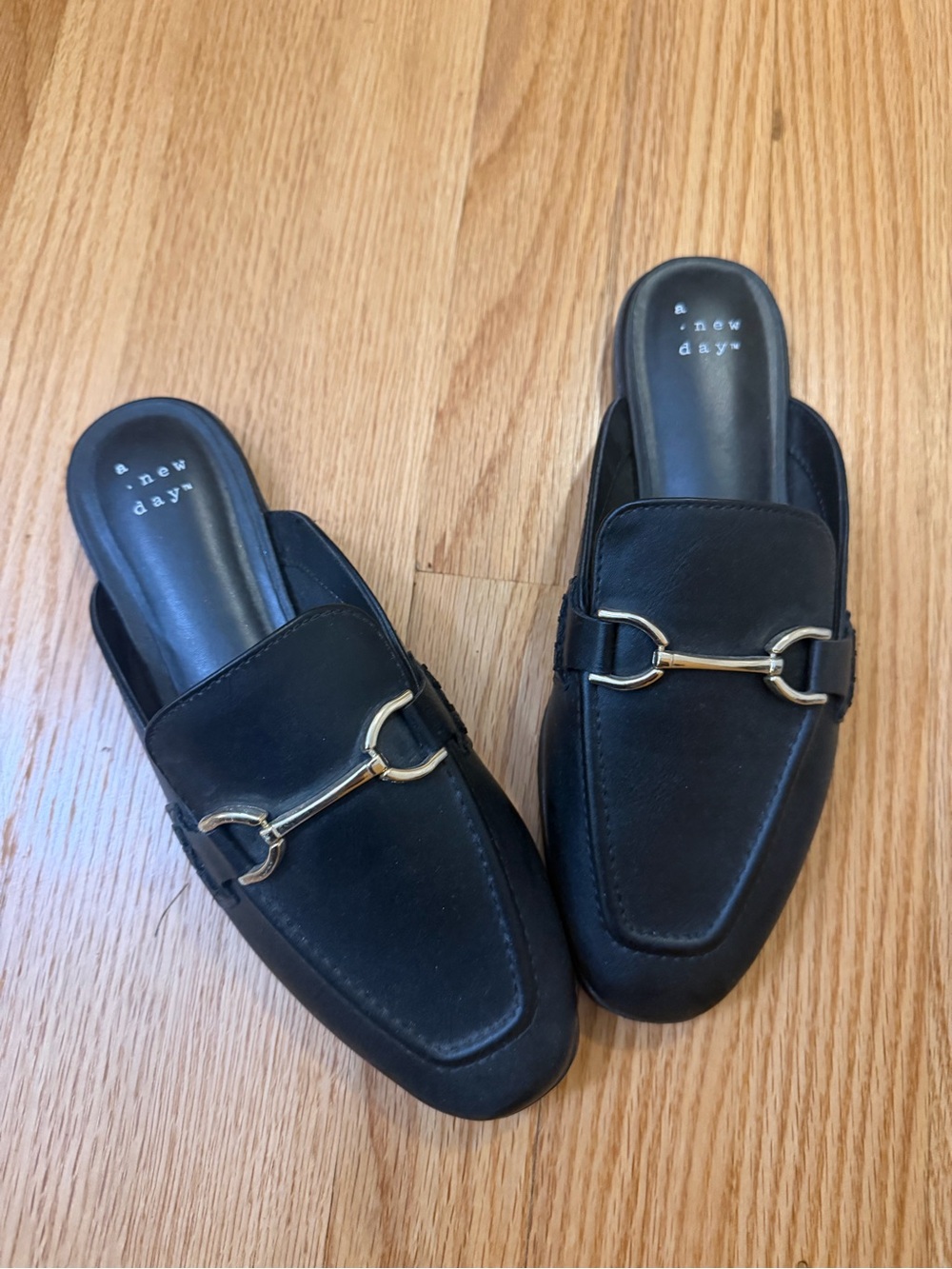 Black Slip-On Dress Shoes